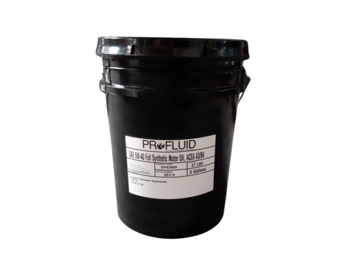 Motor oil ProFluid Full Synthetic Euro 5W40, 18,93 l.
