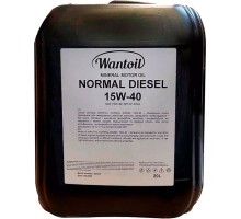 Engine oil WANTOIL NORMAL DIESEL 15W-40 CF-4/SG, 20 l.