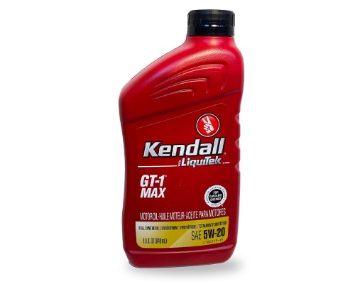 Variklinė alyva Kendall GT-1 MAX Premium pilnai sintetinė 5w-20, 0,946 l.