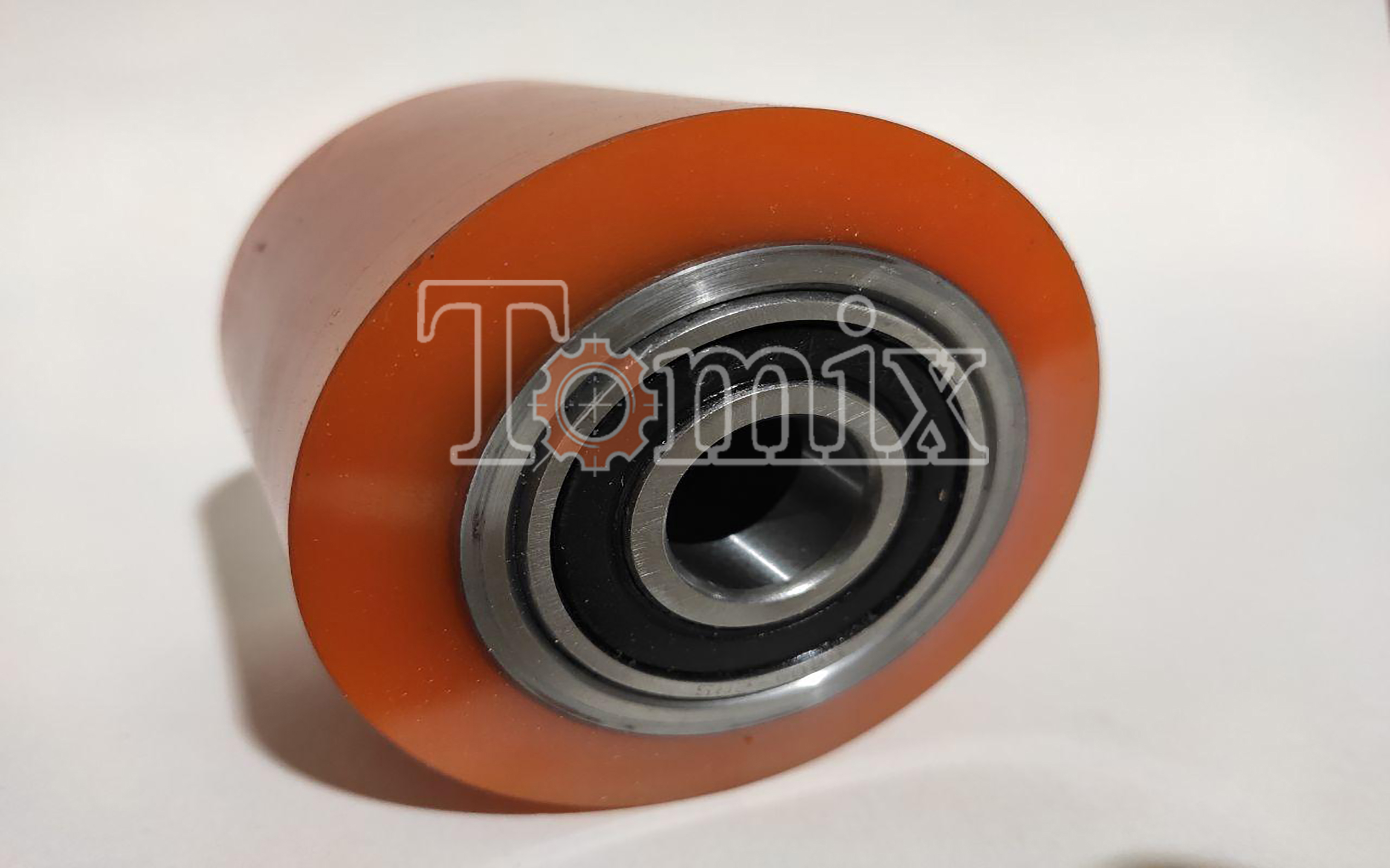 Polyurethane rollers with bearings